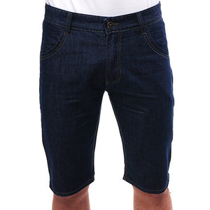 Open image in slideshow, HEE GRAND Dark Blue Jeans Men Straight Denim Long Pants Loose Size Male Calf-Length Jeans MKN958

