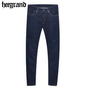 HEE GRAND 2018 New Spring Man High Quality Slim Regular Fit Straight Jeans Pantalones Vaqueros Hombre MKN903
